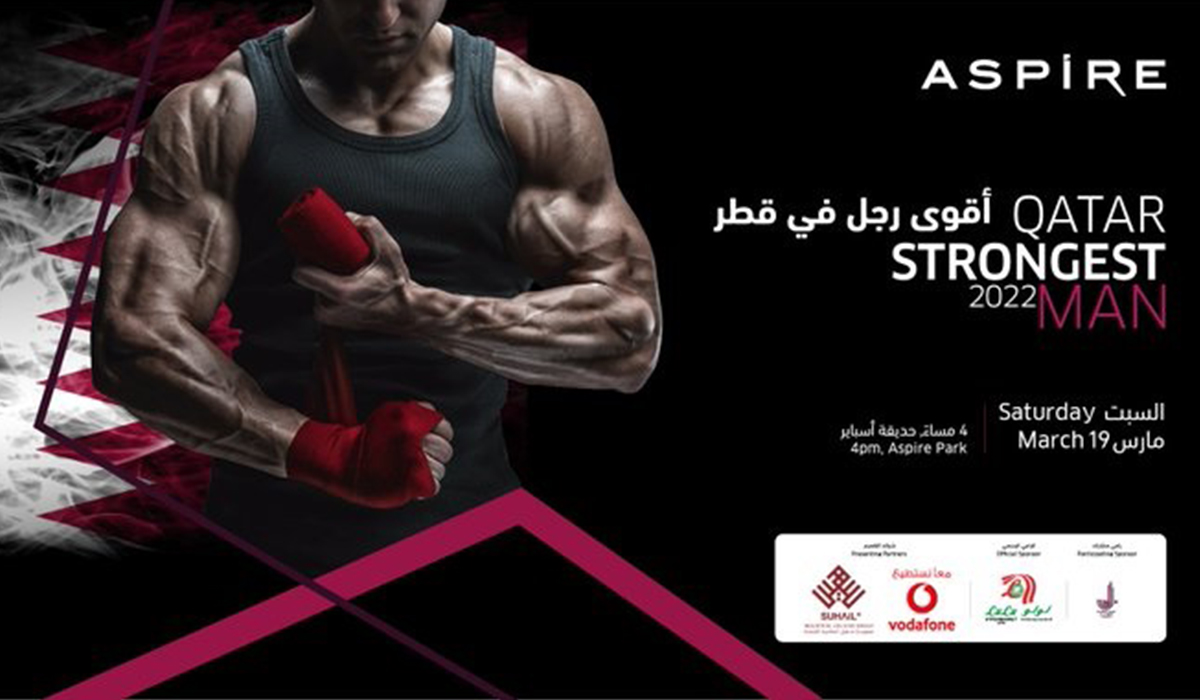 AZF Organizes 9th Edition of Qatar's Strongest Man Championship